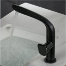DecorBites™ Brushed Gold Basin Faucet - Brass Single Handle Bathroom Mixer Tap