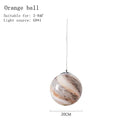 DecorBites™ Children's Planet Earth Pendant Lamp: Acrylic Space Star Theme LED Hanging Light