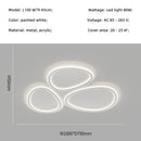 DecorBites™ Circular Lumines Panel Ceiling Light for Living Dining Room Decor