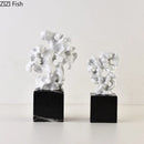 DecorBites™ Coral Creative Resin Sculpture, Modern Taihu Stone Desk Ornament for Home Decor