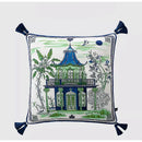 DecorBites™ Crane Art Luxury Throw Pillow Case for Bed & Sofa