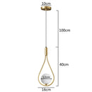 DecorBites™ Glass Ball Pendant Lamps for Home Kitchen Bar Decor & Wall Sconce