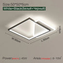 DecorBites™ Geometric LED Ceiling Lamp | Modern Nordic Bedroom Study Light