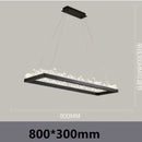DecorBites™ Crystal LED Pendant Lights: Modern Gold Black Industrial Lamp
