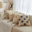 DecorBites™ Geometric Tufted Tassel Cushion Cover 30x50cm/45x45cm