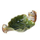 DecorBites™ Hedgehog Ceramic Fruit Plate: Handcrafted Animal Jewelry Tray & Storage Container