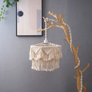 DecorBites™ Hemp Rope LED Pendant Lamp with E27 Base for Boho Industrial Farmhouse Decor