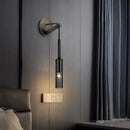 DecorBites™ Elegant Crystal Wall Sconce for Bedroom Living Room TV Background