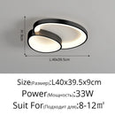 DecorBites™ LED Ceiling Chandelier Lights with Remote Control for Living Room, Bedroom, Dining Room