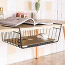 DecorBites™ Kitchen Organizer Shelf Desk Storage Rack Mesh Basket Wardrobe Holders