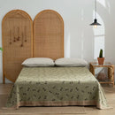DecorBites™ Cotton Throw Blanket - Retro Chinese Style Quilt & Sofa Cover