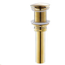 DecorBites™ Gold Brass Basin Faucet Cold Hot Water Mixer Sink Tap Deck Mount
