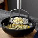 DecorBites™ Double-layer Stainless Steel Potato Masher & Food Crusher for Kitchen Vegetable Fruit