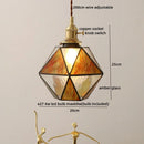 DecorBites™ Green Glass LED Pendant Lights Modern Hanging Lamp Home Decor