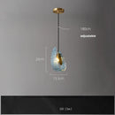 DecorBites™ G9 LED Copper Pendant Light for Foyer & Dining Room