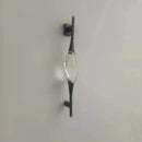 DecorBites™ Crystal Wall Sconce Copper Body Light for Bedside, Stair, Foyer, Dining Room