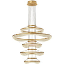 DecorBites™ Acrylic Living Room Chandelier Pendant Light Fixture_LED Hanging Lamp