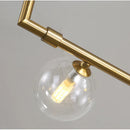 DecorBites™ Dual Glass Lamp Ceiling Chandelier LED Suspension Light for Dining and Kitchen