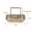 DecorBites™ Crystal LED Wall Lamp: Minimalist Luxury Lighting for Living Room TV Background