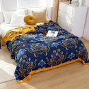 DecorBites™ Cotton Gauze Air-Conditioning Blanket - Luxury European Leisure Blanket