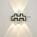 DecorBites™ IP65 LED Wall Lamp for Indoor/Outdoor Waterproof Garden Lighting