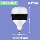 DecorBites™ 100W E27 Super Bright LED Bulb for Home Kitchen Garage Lighting