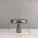DecorBites™ Geometric Glass Fruit Bowl Jewelry Storage Tray Home Decoration Tray
