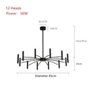 DecorBites™ Art Pendant Chandelier - Nordic LED Indoor Lighting Fixture