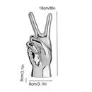 DecorBites™ Hand Love Gesture Figurine Sculpture Home Desktop Decor