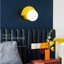 DecorBites™ Glass Ball LED Wall Lamp for Bedroom, Living Room, Study - Simple & Elegant