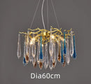 DecorBites™ Gold LED Branch Chandelier for Living Room, Bedroom, Hotel - Modern Luxury Aluminum Pendant Light