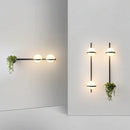DecorBites™ LED Art Deco Wall Lights: Modern, Creative Plant Design for Home Living Room Bedroom