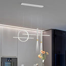 DecorBites™ Black LED Chandelier Pendant Light for Home Dining Kitchen Bar.