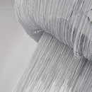 DecorBites™ Aluminum Tassel Chandelier: Modern Nordic Style Pendant Lamp for Living Room