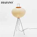 DecorBites™ Japanese Style Paper Floor Lamp for Home Décor and Lighting