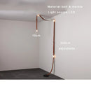 DecorBites™ Designer Belt Marble Pendant Lights: Luxury Dimmable Fixture for Villa Duplex