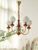 DecorBites™ Cream Style LED Chandelier for Bedroom, Living Room, Dining Room