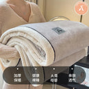 DecorBites™ Cozy Cotton Velvet Plush Blanket: Luxuriously Soft and Warm Light Blanket