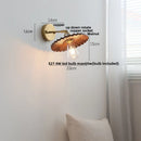 DecorBites™ LED Wall Lamp Walnut Wood Stair Light Fixture