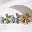 DecorBites™ 22cm Balloon Dog Ceramic Sculpture Decor Statue Office Gift