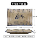 DecorBites™ Japanese Fish Print Ceramic Tableware - Special-shaped Large Dinner Plate Set
