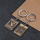 One Piece Keychain Luffy Ace Straw Hat Skull Logo Wanted Order Sanji Nami Robin Bag Keychain Character Toy Fan Gift