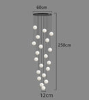 DecorBites™ LED Ceiling Lamp Chandelier: Modern Decorative Lighting for Bedroom and Dining Room