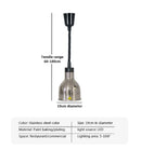 DecorBites™ Electric Food Heat Lamp: Telescopic Pendant Light for Restaurant's Kitchen Fixtures