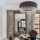 DecorBites™ Crystal Pendant Chandelier with LED Lighting