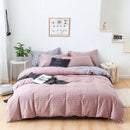 DecorBites™ Flowers Print Cotton King Size Bedding Set, Soft & Comfortable Duvet Cover Set