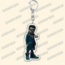 Hot The Boys TV Show Keychains Homelander Billy Butcher Starlight Key Chain Ring for Bag Hero Pendant Keyring Jewelry Fans Gifts