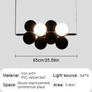 DecorBites™ Abstracta Pendant Lamp: Stylish Designer Fabric Chandelier for Home, Office, and Dining Space