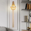 DecorBites™ Aluminum Chain Sconce for Aisle & Bedroom LED Wall Lamp – Gold/Silver
