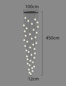 DecorBites™ LED Ceiling Lamp Chandelier: Modern Decorative Lighting for Bedroom and Dining Room